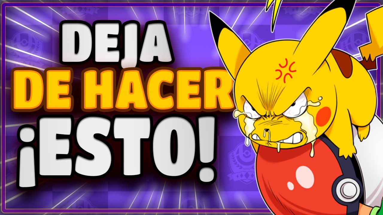 ESTOS ERRORES TE HACEN PERDER LA PARTIDA | COMO MEJORAR EN POKEMON UNITE