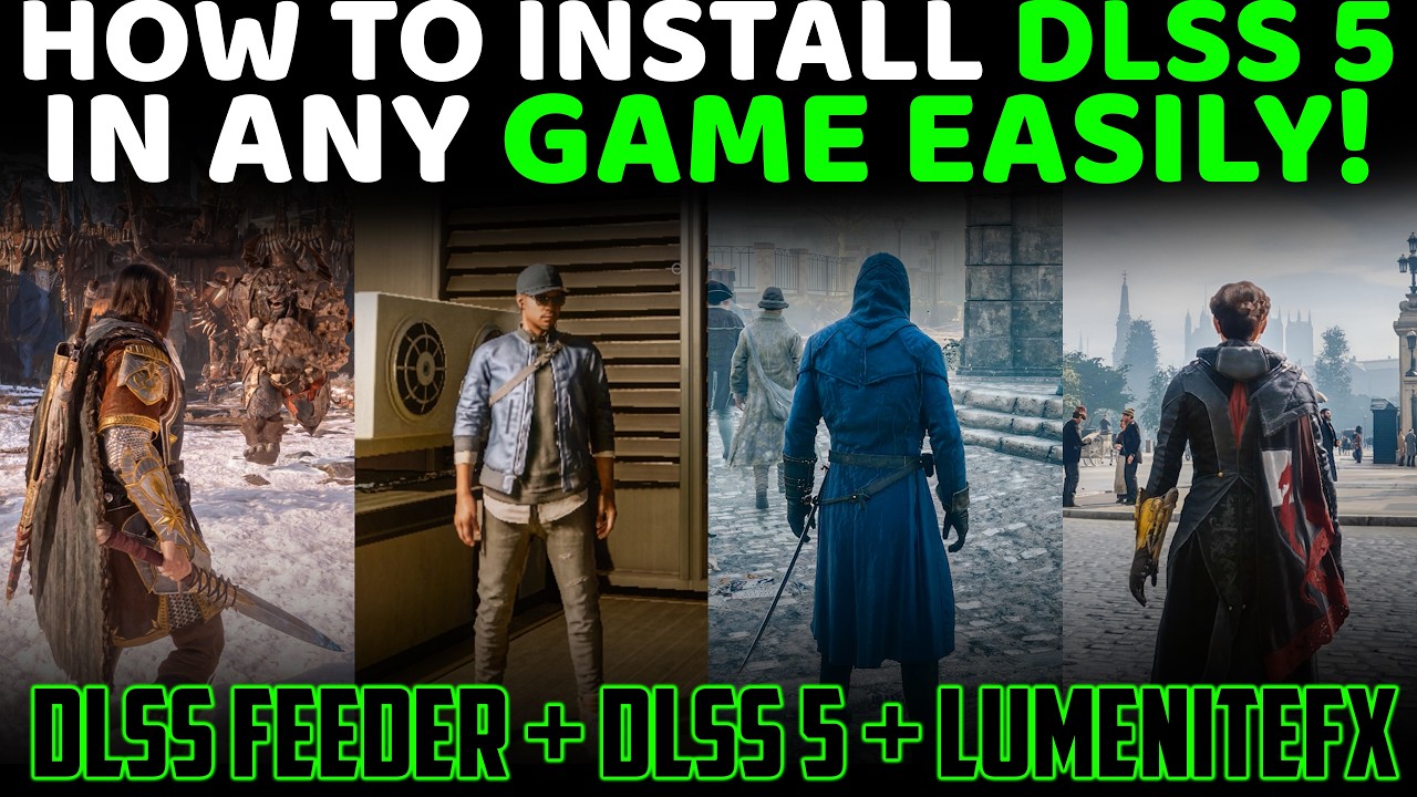 How to Install DLSS 5 in ANY Unsupported / Older Game (Easy Guide)