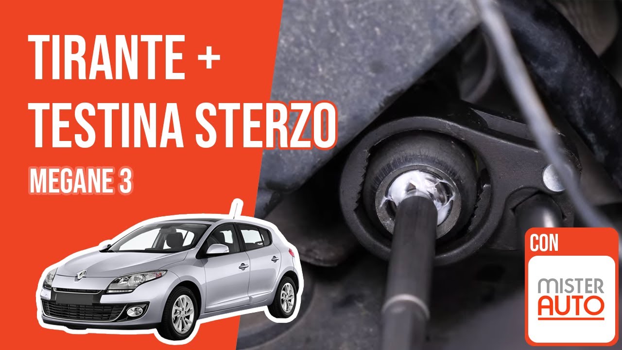 Sostituzione tirante e testina sterzo Megane 3 🚗