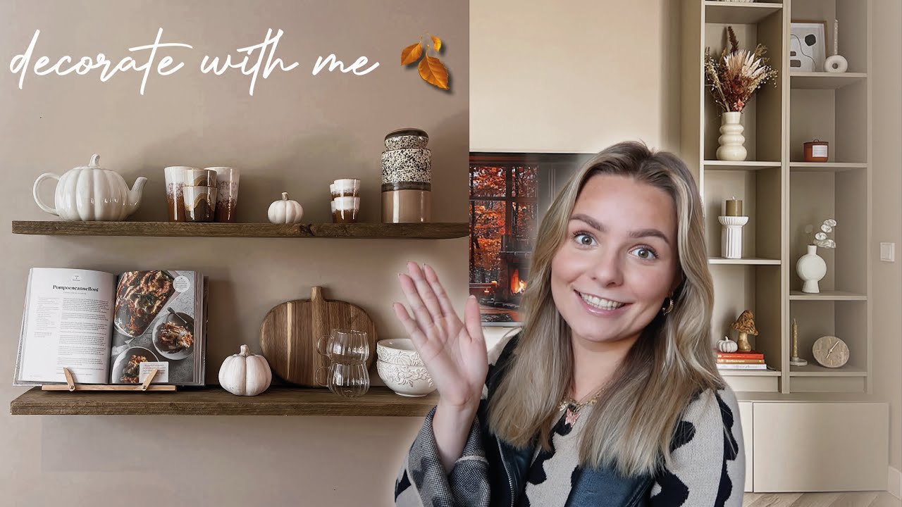 HERFST DECORATE WITH ME 🍂 ons huis herfstproof maken 🍄‍🟫
