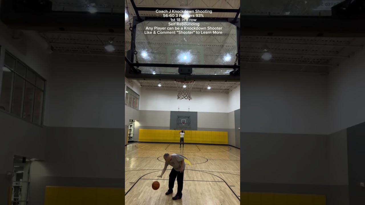 56 of 60 3 pointers 93% 