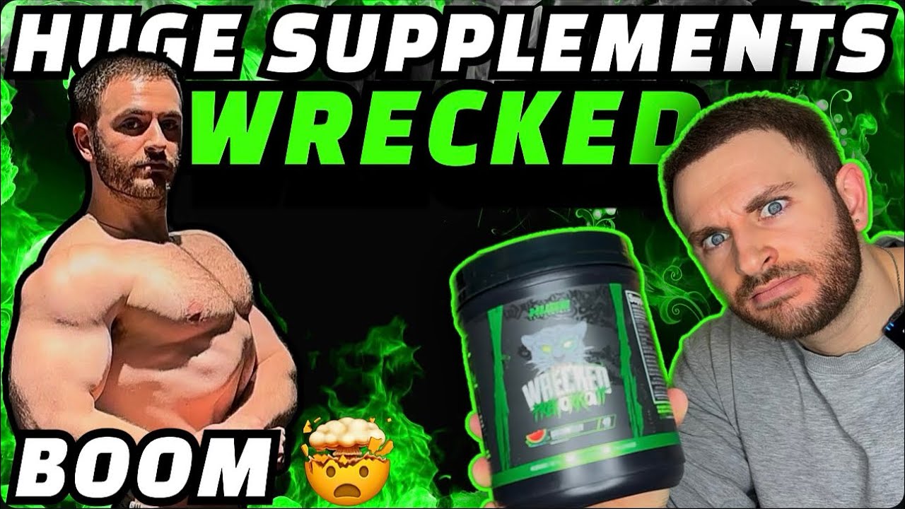 THE REAL DEAL 😮&zwj;💨 WRECKED PRE WORKOUT REVIEW 2024 👑 HUGE SUPPLEMENTS