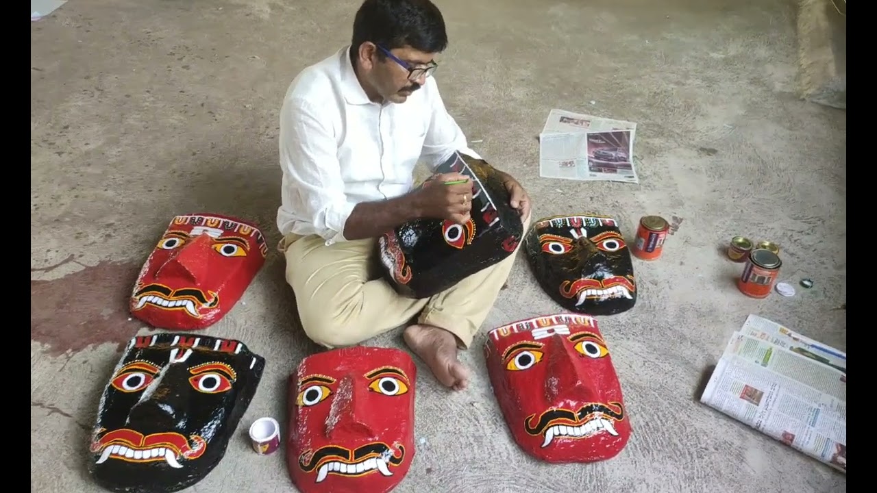 ಸೋಮನ ಮುಖವಾಡ ತಯಾರಿಕೆಯ | ತರಬೇತಿ ಶಿಬಿರ