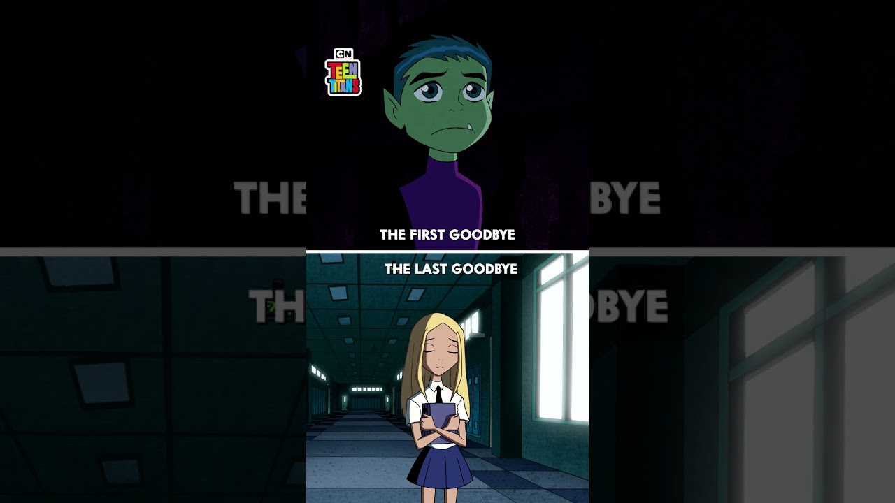 This final goodbye hits hard 💔💛💚 Do you think Terra kept her memories? #teentitans