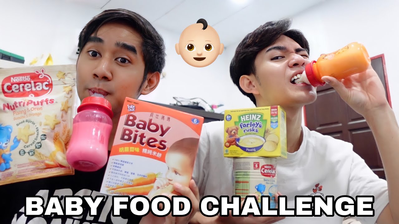 BABY FOOD CHALLENGE DENGAN AKIDDOS 👶🏻