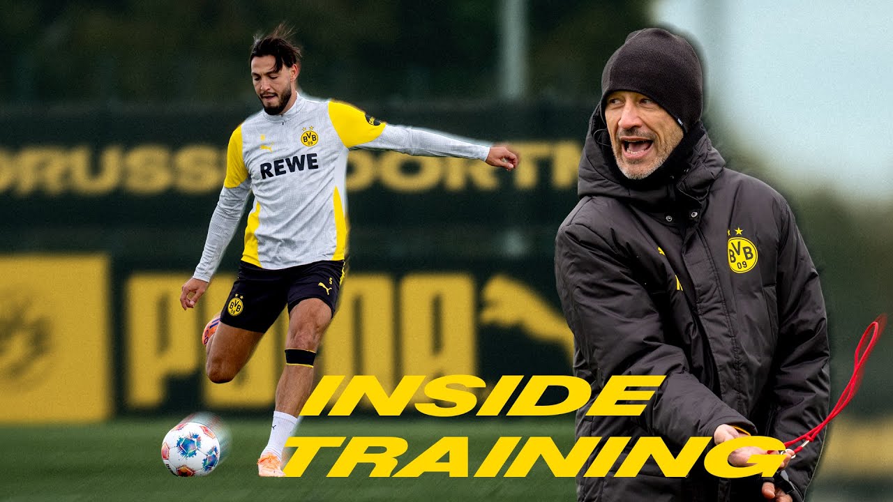 S&uuml;le tackles, Kobel cheers, Bensebaini works his magic | Inside Training