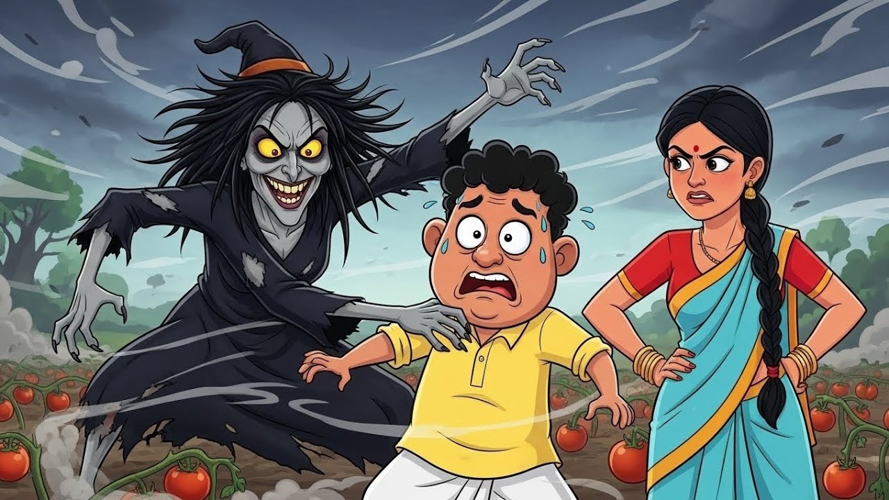 गरीब मजदूर ने चुड़ैल के टमाटर खा लिए | फिर जो हुआ उसने सबको हिला दिया