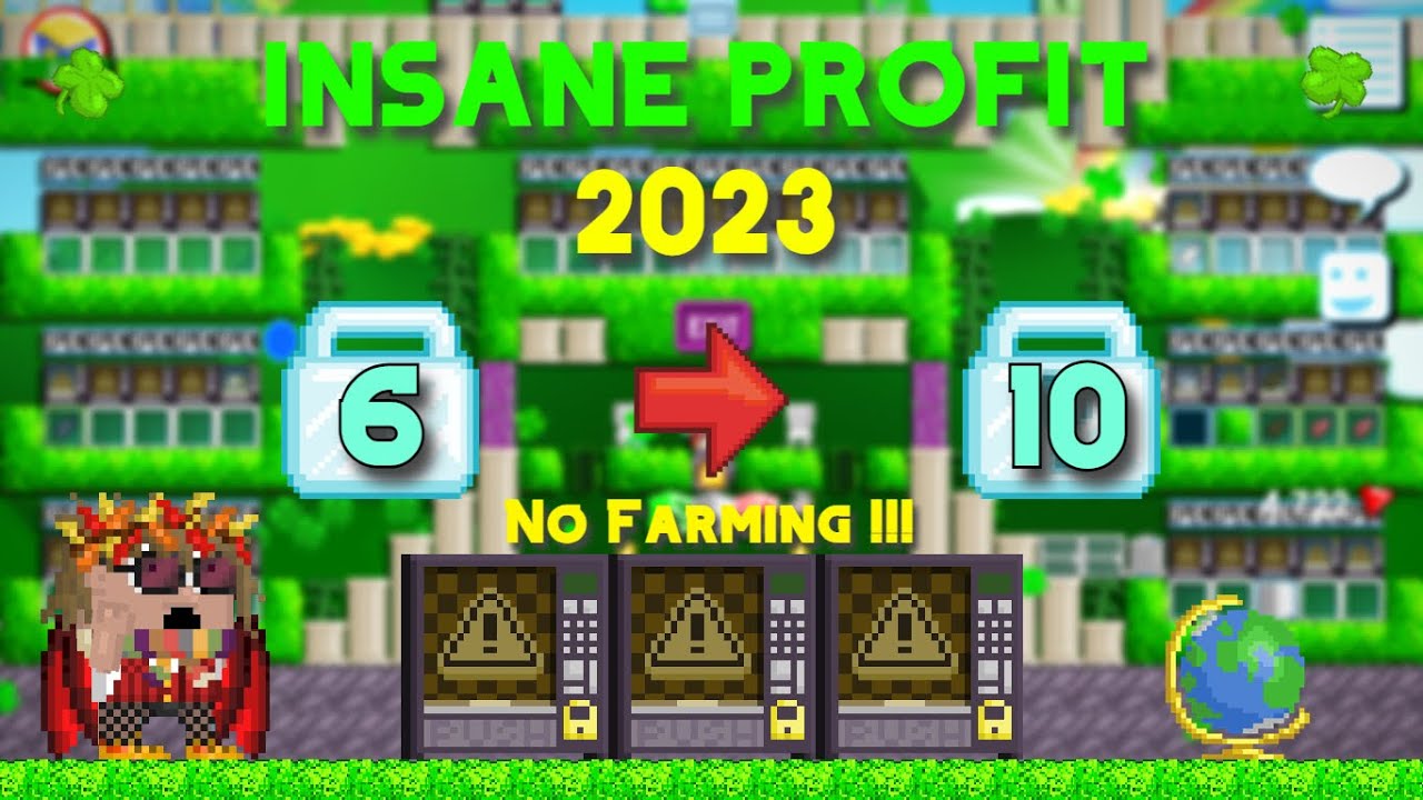 BEST PROFIT METHOD IN GROWTOPIA 2023 (NO FARMING) | How to GET RICH Fast !!!