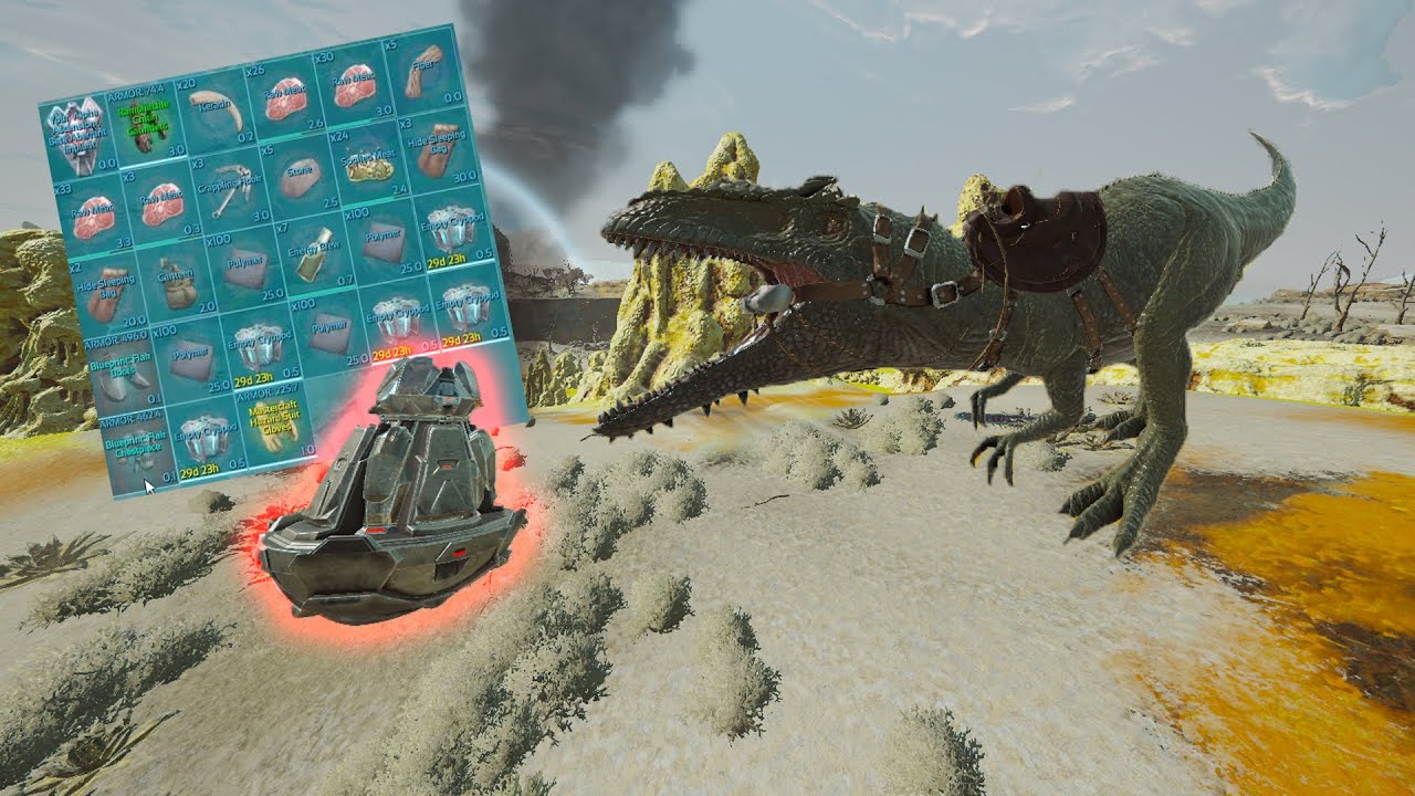 FARMING OSD'S FOR FLAK BLUEPRINTS | ARK Small Tribes PVP EP21