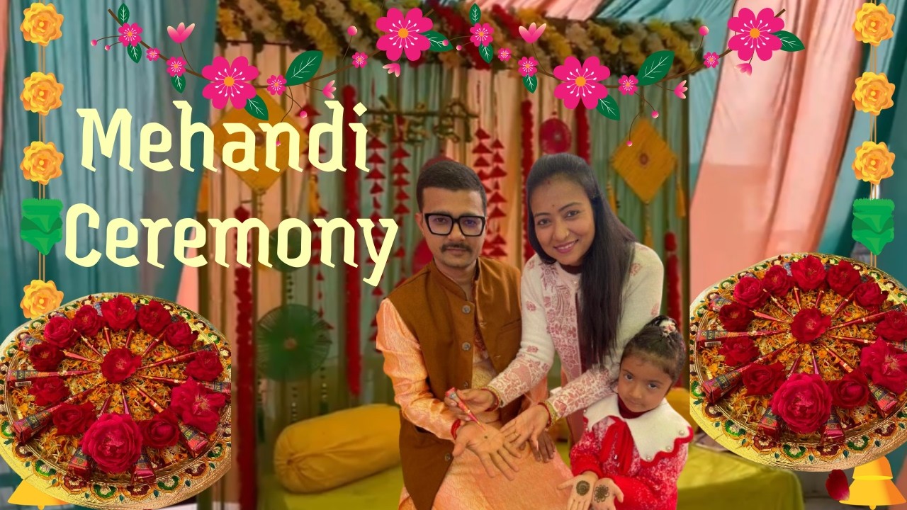 Mehandi ka din |Bhai ki shaadi vlog 2| Indian Family wedding function