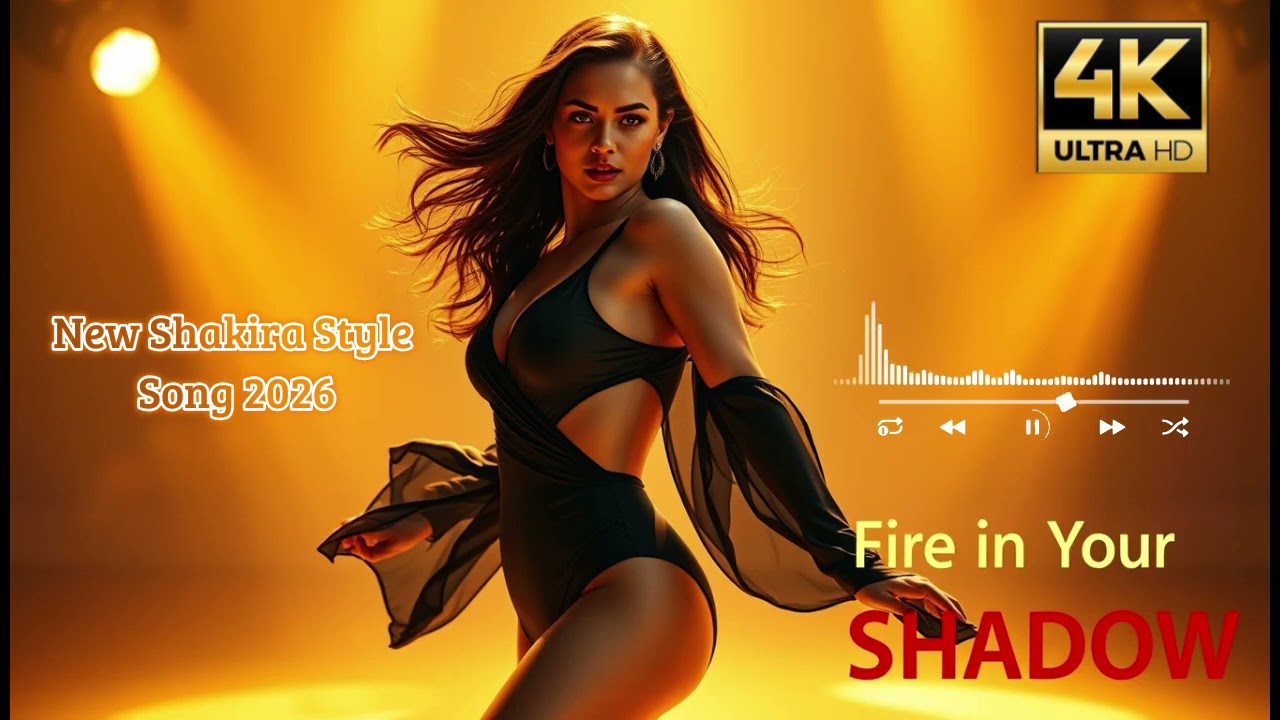 Fire in Your Shadow | Emotional Latin Pop Song | Romantic Dance Music 2026