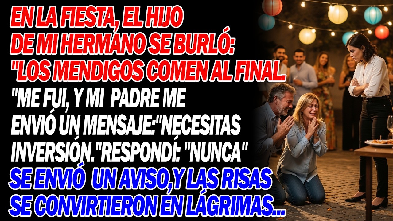 👀👶 El hijo de mi hermano dice 'los pobres deben comer al final', todos se rieron hasta que...