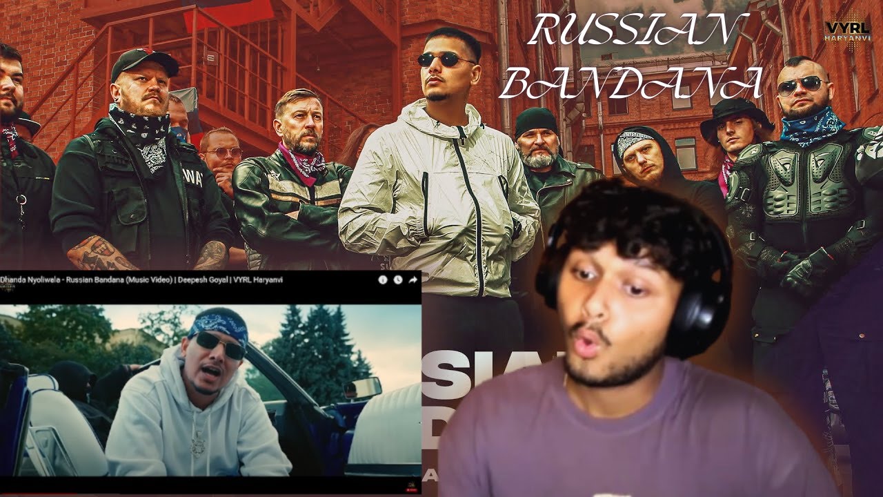 RUSSIAN BANDANA REACTION || DHANDA NYOLIWALA|| #dhandanyoliwala #russianbandana #desihiphop #haryana
