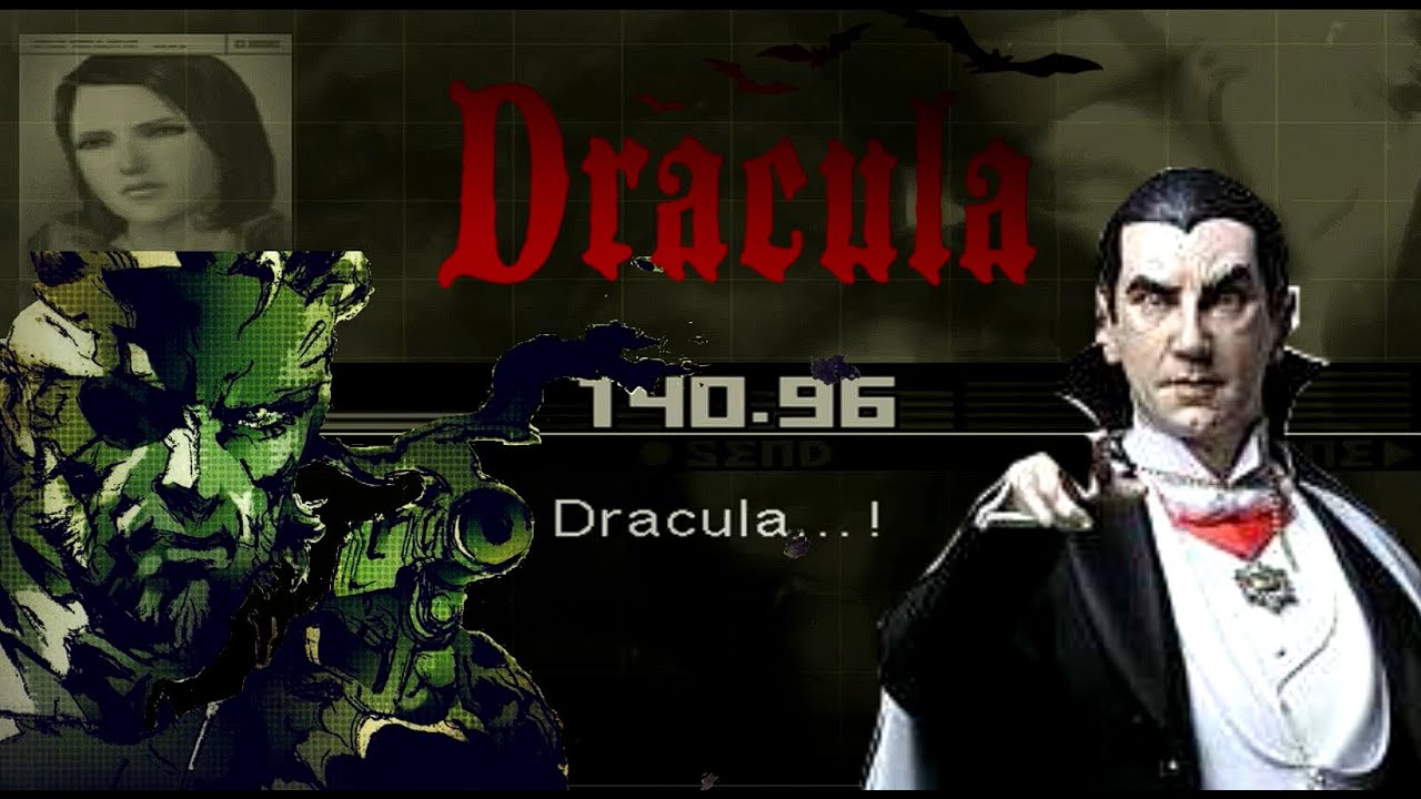 Metal Gear Solid - Why is Snake so scared of Dracula?