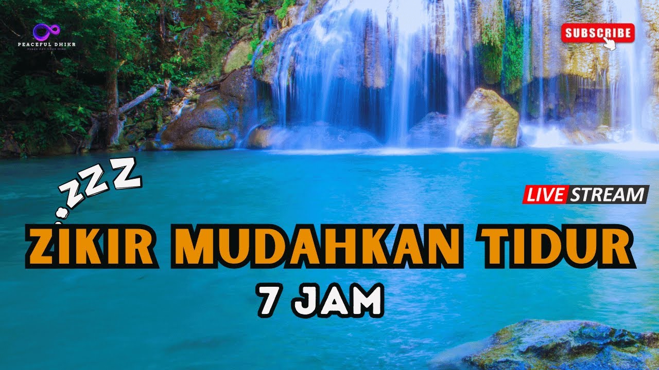 Zikir Mudahkan Tidur (Lullaby) I Relaksasi Islami 6 Jam Untuk Tidur Nyenyak #36