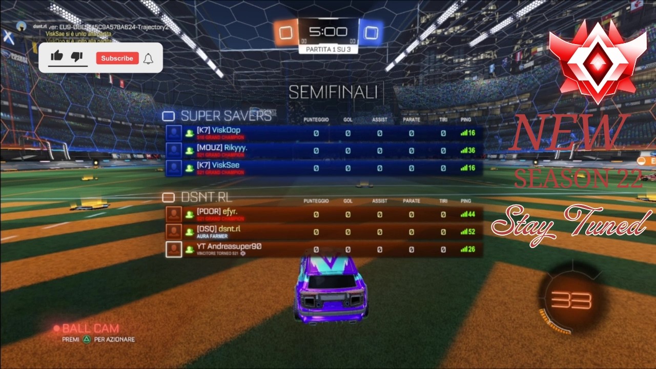 DOMINIAMO LE TRIO TORNEO GRAND CHAMPION NELLA NUOVA STAGIONE 22