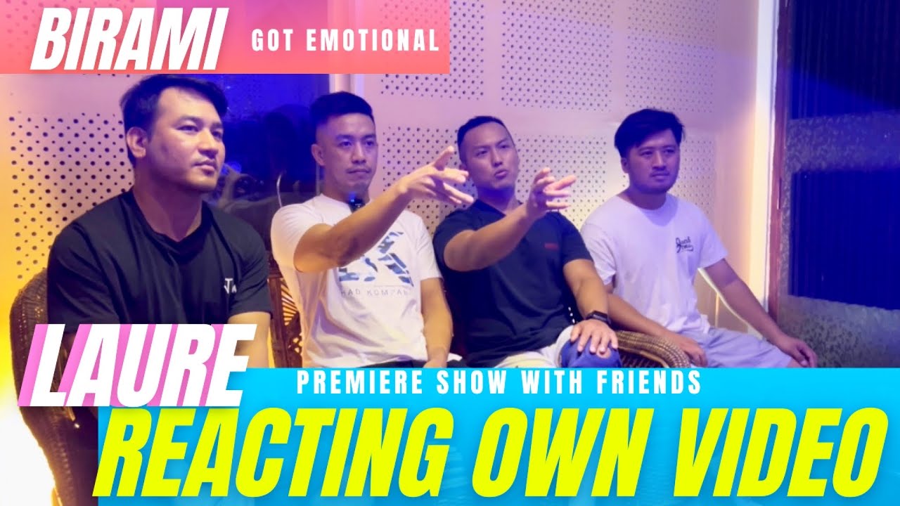 LAURE reacting own song - BIRAMI || PREMIERE REACTION @LaureOfficial