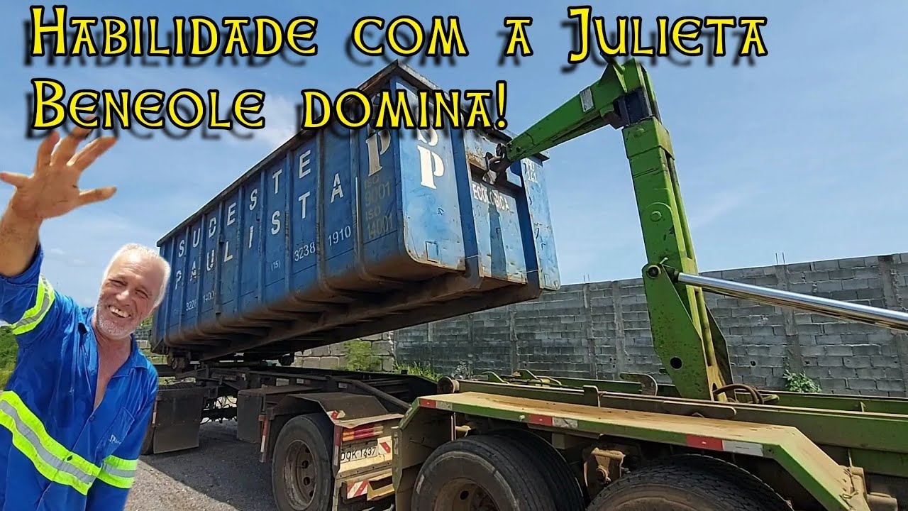 Beneóle mostra como faz o engate da Julieta