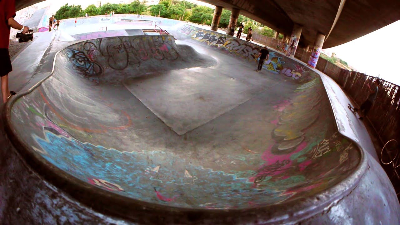 Skate Mallorca Sa Riera Skatepark 2014 chill sarri