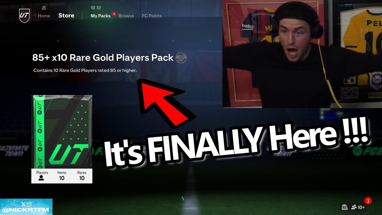 Nick Tests First EVER 85+ x10 on EA FC 24