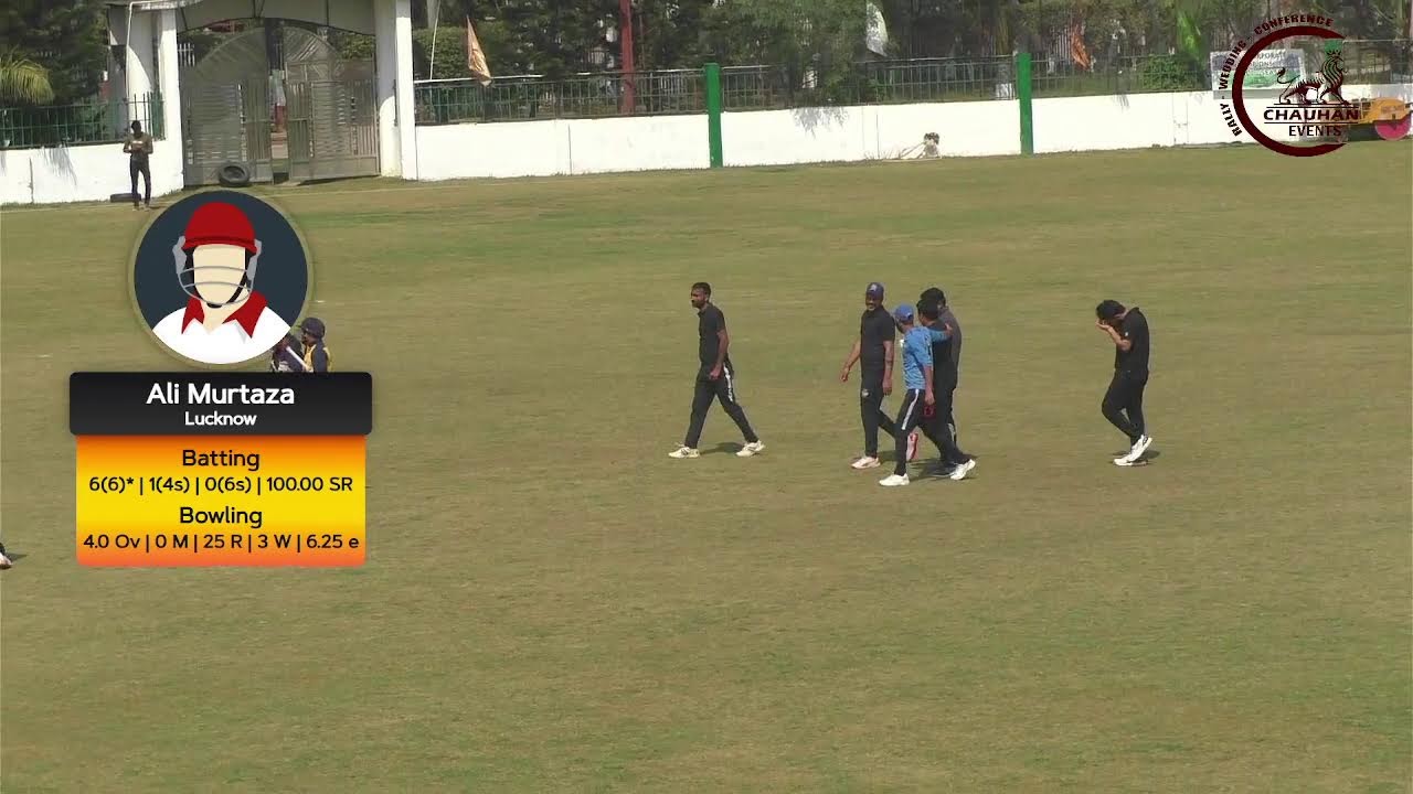 Lucknow Vs Lucknow UBI (34th R C SANWAlL MEMORIAL INTER BANK CRICKET  TOURNAMENT )