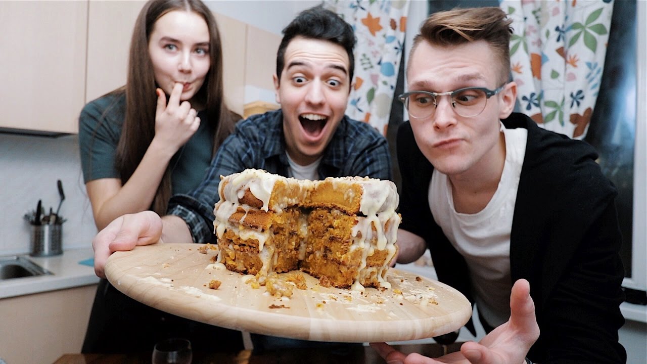 ПЬЯНАЯ КУХНЯ: МОРКОВНЫЙ ТОРТ w/ Даша Центер & Кирилл Скобелев