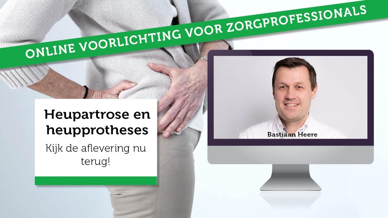 Online voorlichting over  heupartrose en het plaatsen van heupprotheses (via de voorste benadering)