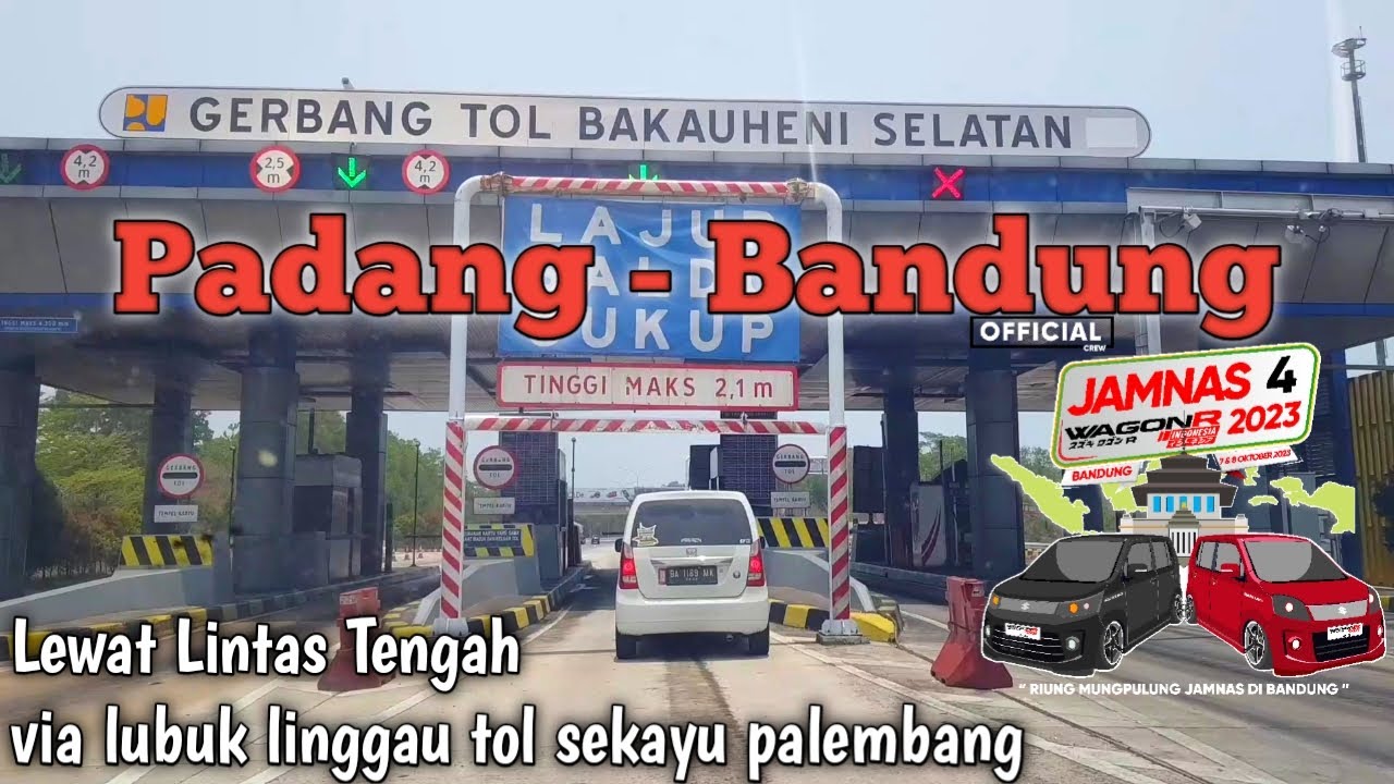Roadtrip Padang Bandung with suzuki Karimun Wagon r oktober 2023