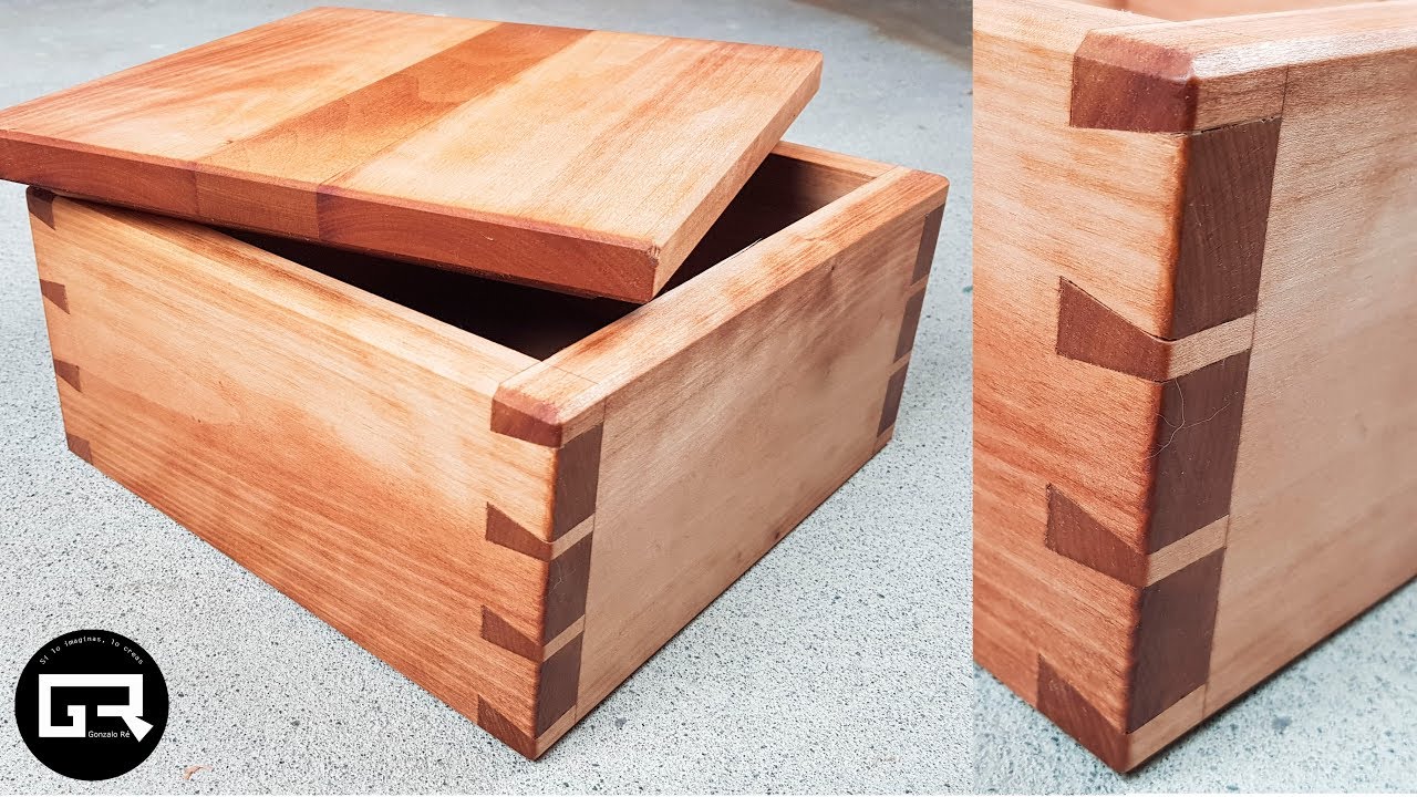 HECHO a MANO 100% CAJA de MADERA / WOOD BOX MAKING