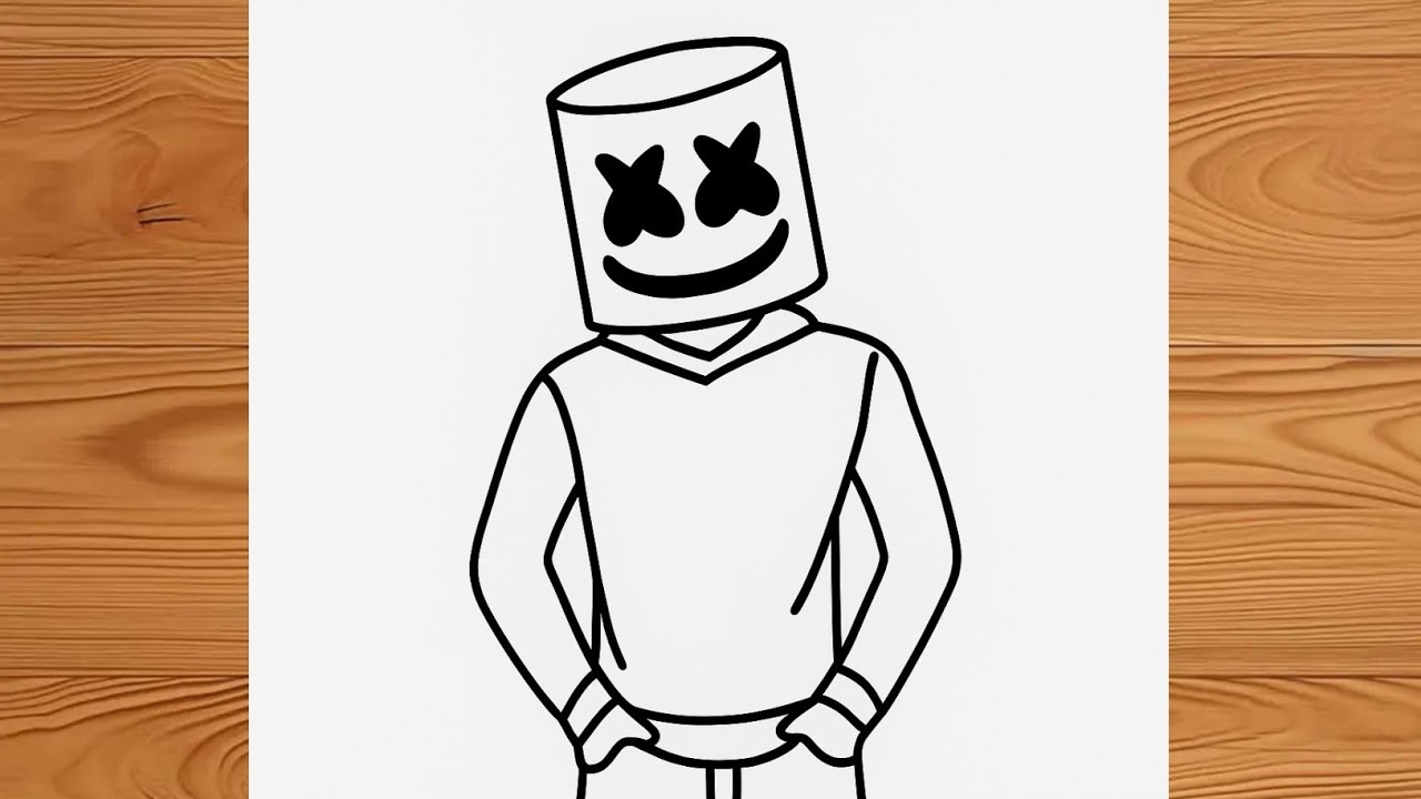 How to Draw a Marshmallow | Easy Drawing for Beginners