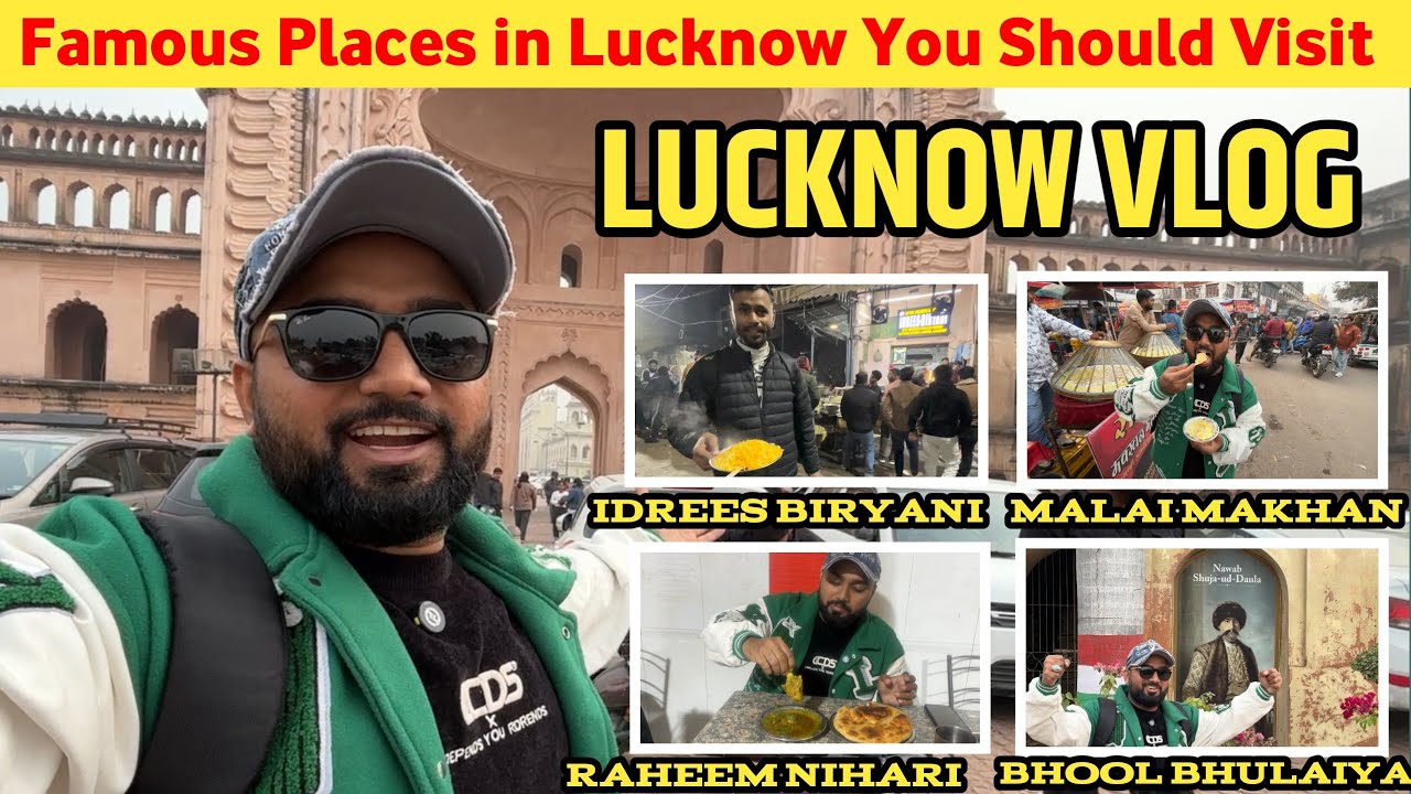 Lucknow Full Day Vlog || Full Tour Video Lucknow || Indian Rider Azaad || Lucknow Tour || Vlog