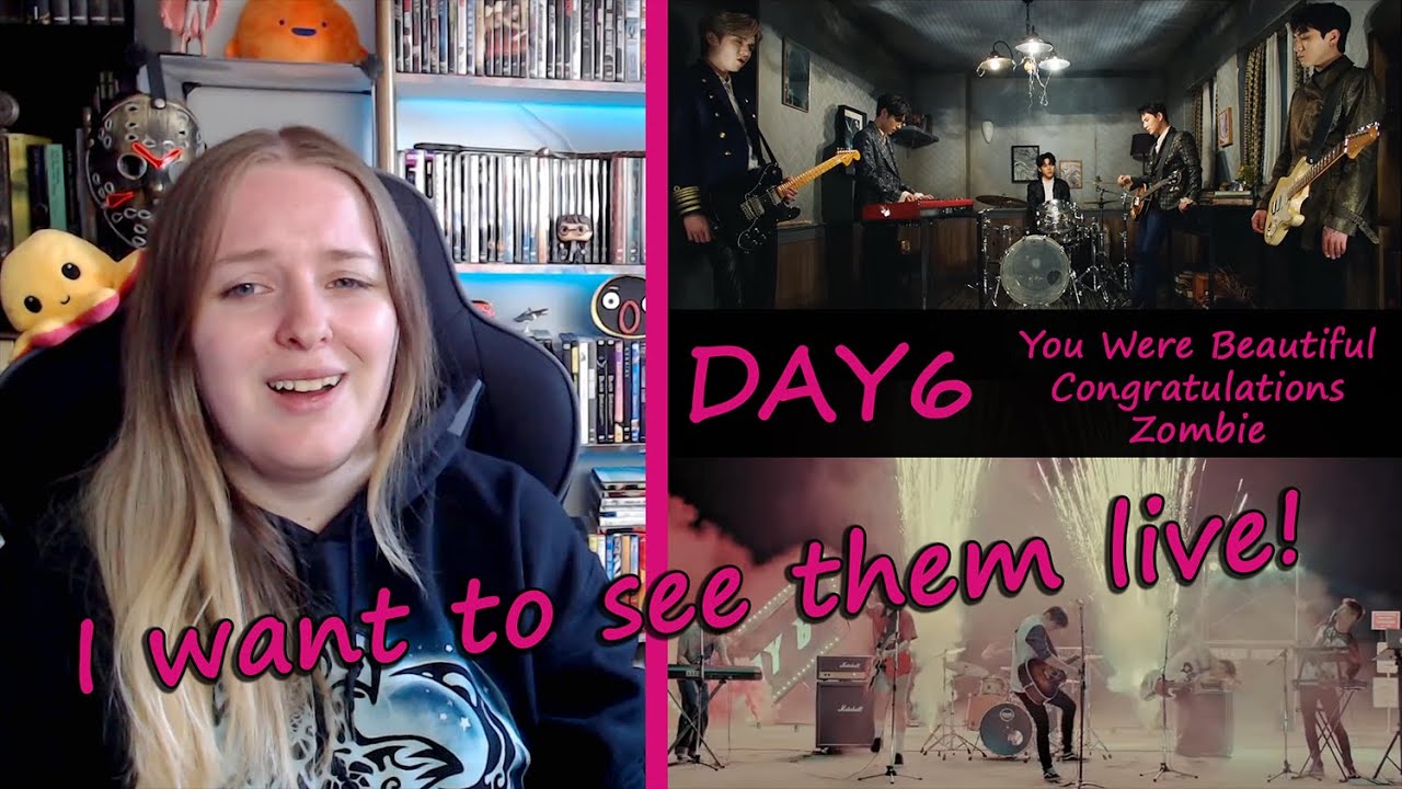 FIRST TIME Seeing a K-Pop BAND?!  || Day6 - You Were Beautiful, Congratulations & Zombie