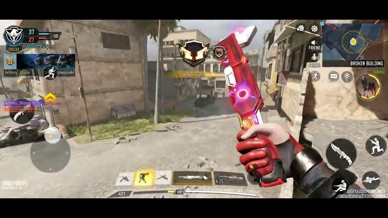 Team death match (I was lagging so hard)
