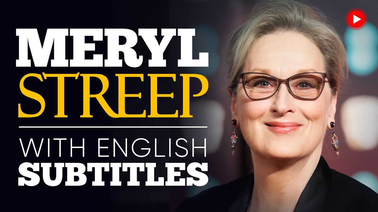 ENGLISH SPEECH | MERYL STREEP: Stand Up and Speak Up (English Subtitles)