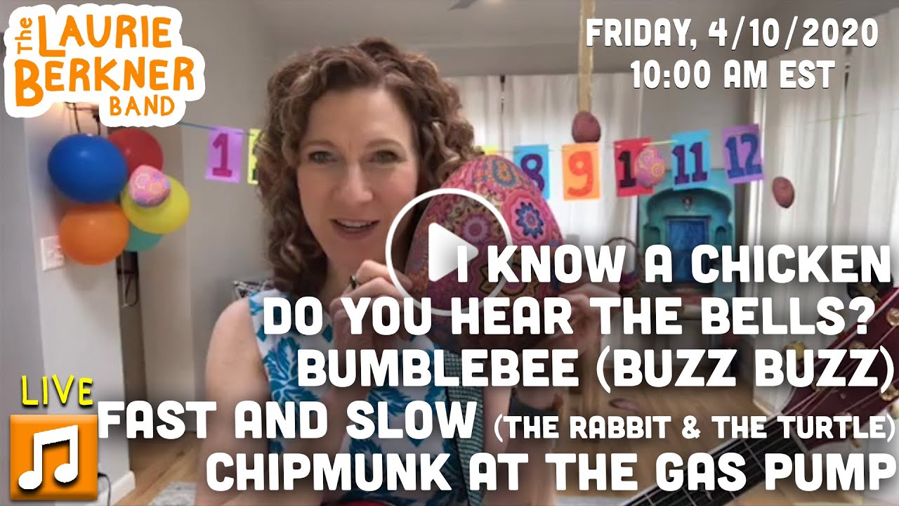 LIVE Berkner Break | Friday, April 10 | Easter, Passover, Spring Celebration | Do You Hear The Bells