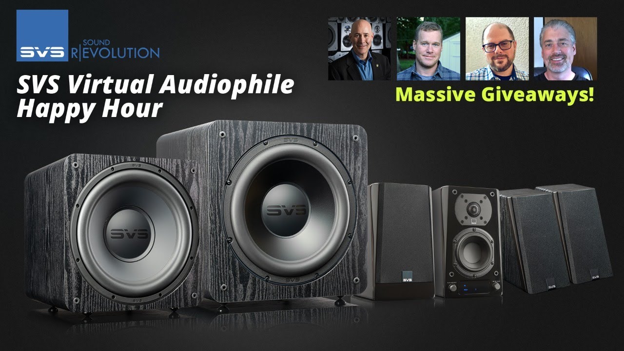SVS Audiophile Happy Hour Live from T.H.E. Show in Long Beach, CA