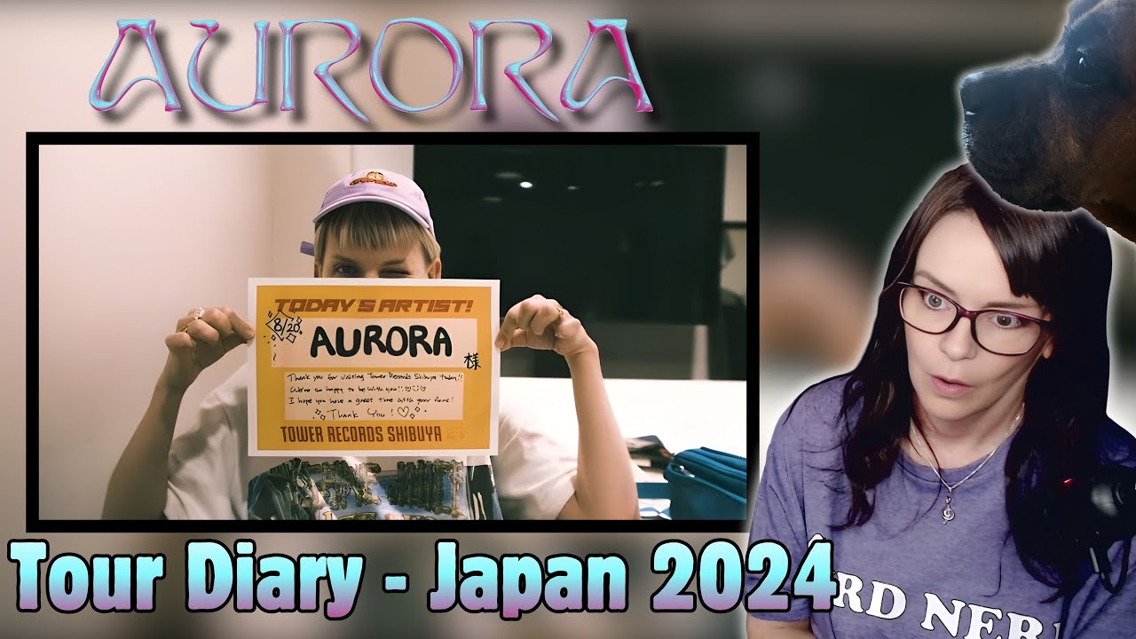 AURORA &mdash; Дневник тура &mdash; Япония 2024 | РЕАКЦИЯ | Впервые слышу