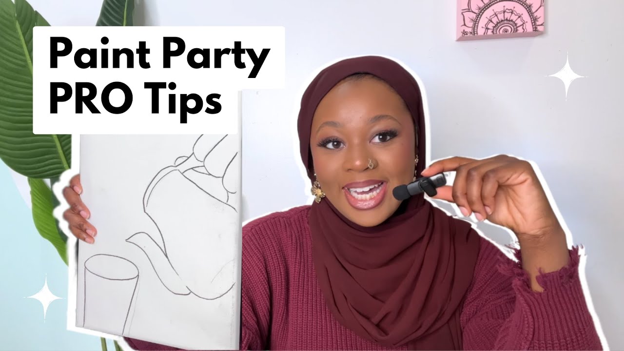 8 Tips for Teaching a Paint & Sip