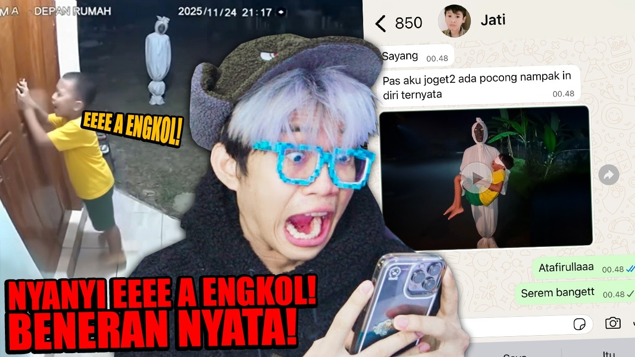 NGERI! KISAH SERAM LAGU EEEEE A ENGKOL YG VIRAL!!! NYATA CHAT HORROR!