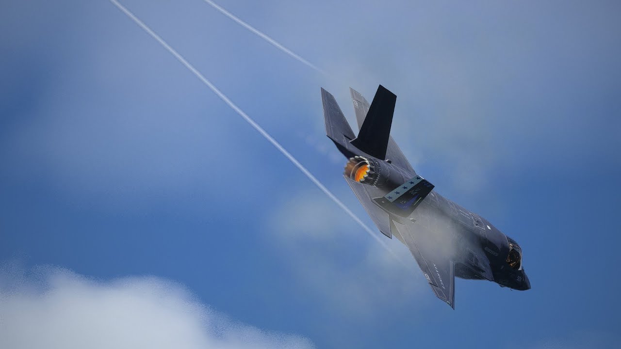 Virtual East Coast F-35B Demo Team @ The 2025 Virtual Pacific Airshow (FULL DEMO)