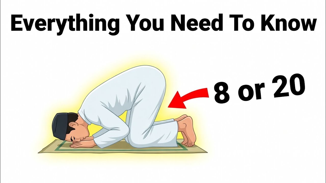 8 vs 20 Rak’ahs Tarawih: Which One Is Correct? | Islamic Explanation