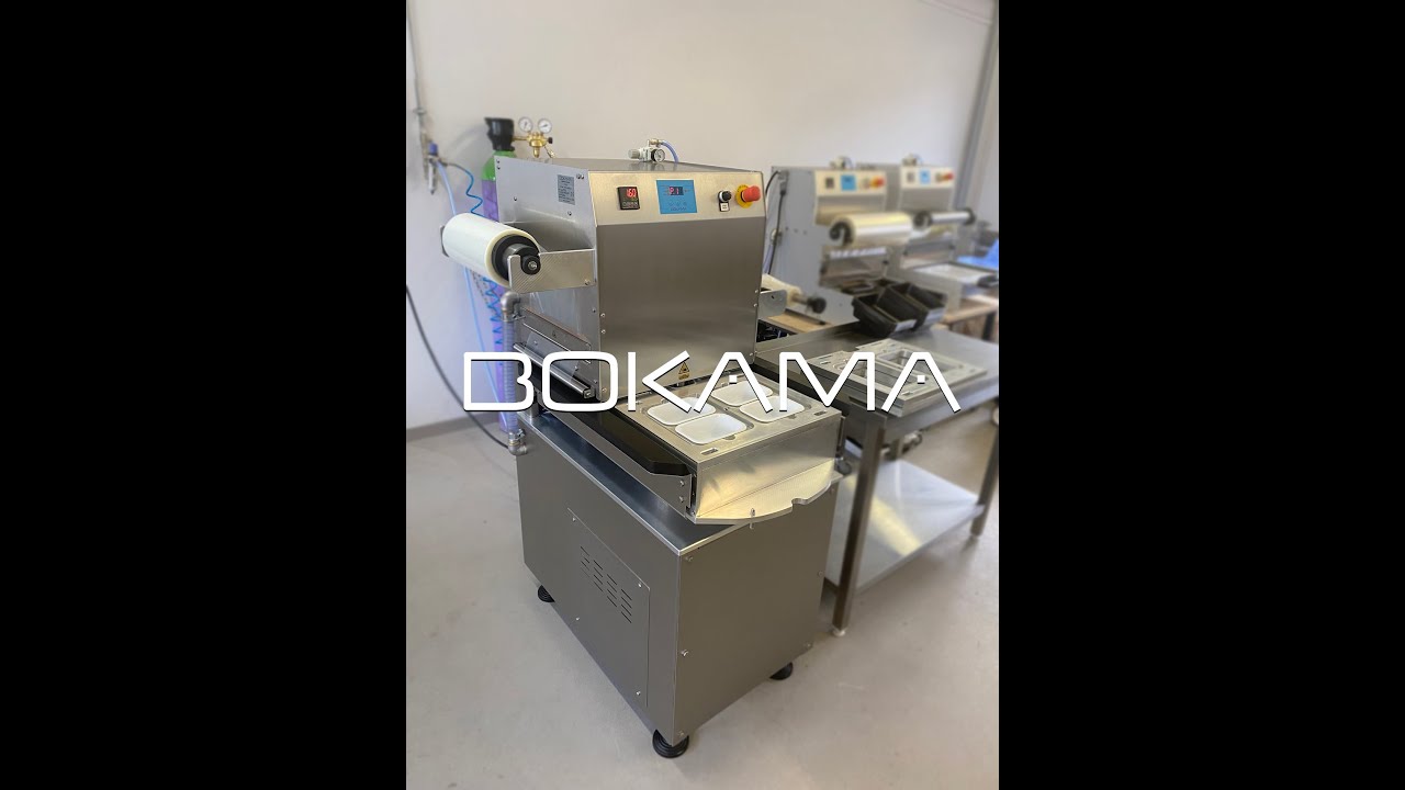 BOKAMA GS250 VAC - Zgrzewarka tacek TRAY SEALER Polski Produkt