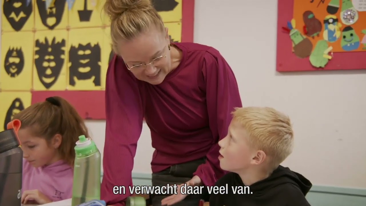 Ministerie van OC&W op bezoek bij Ridderspoor in Houten