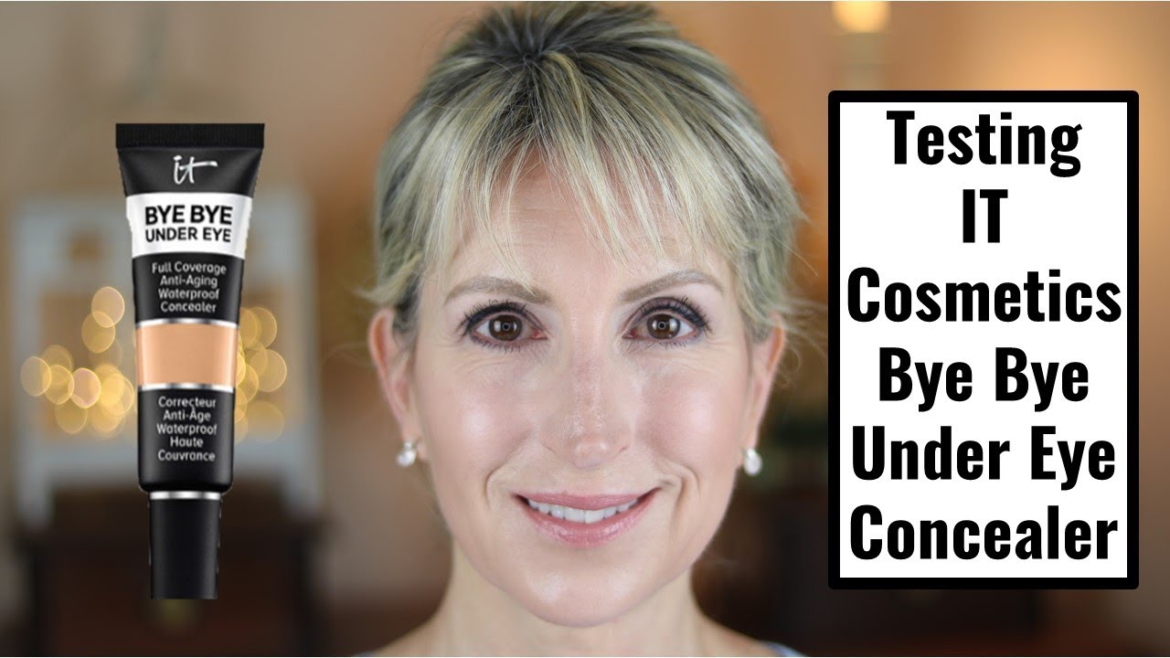HOW I USE IT COSMETICS BYE BYE UNDEREYE CONCEALER | TUTORIAL | OVER 50