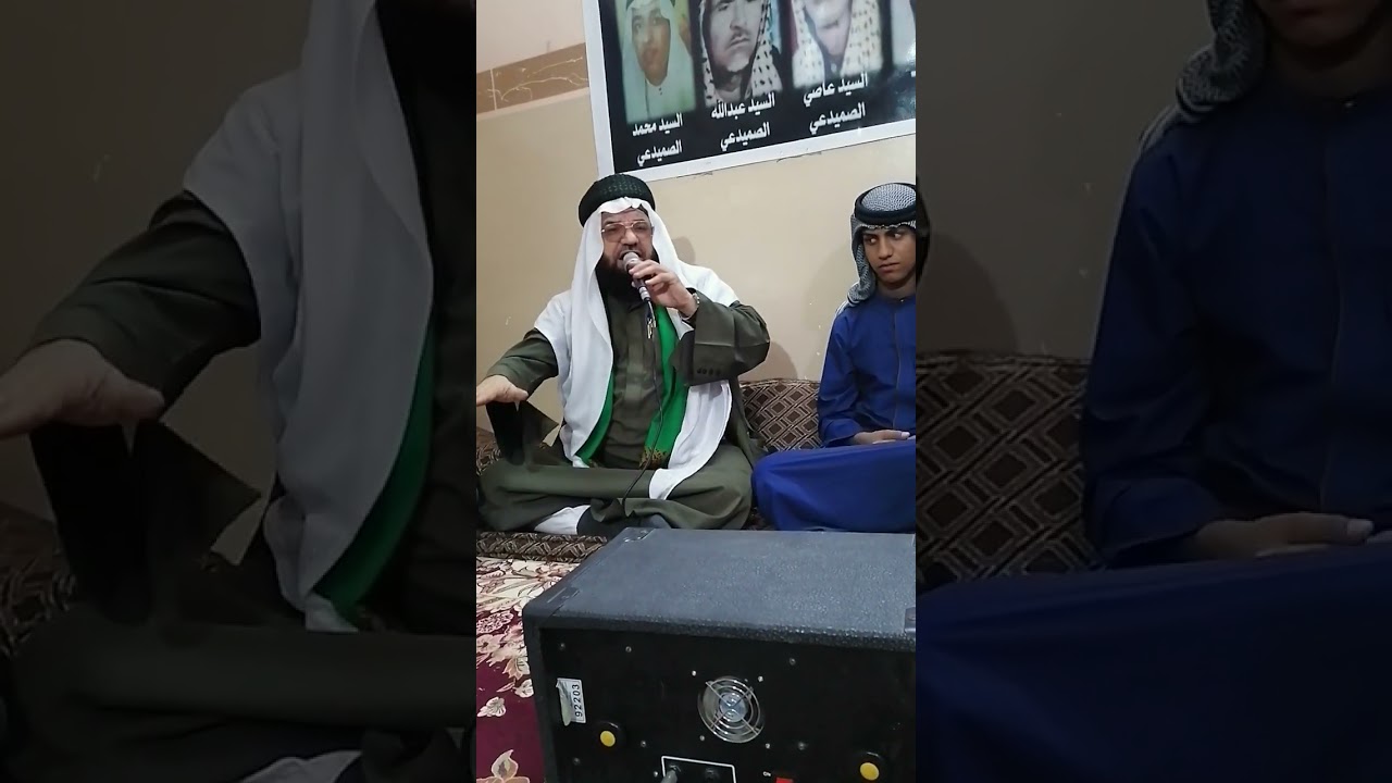 جديد شيخ المداحين سيد سعيد مع الحبيب أبو عزيز الجنابي (عتابه) #قدر_تعبي_بلايك_واشتراك