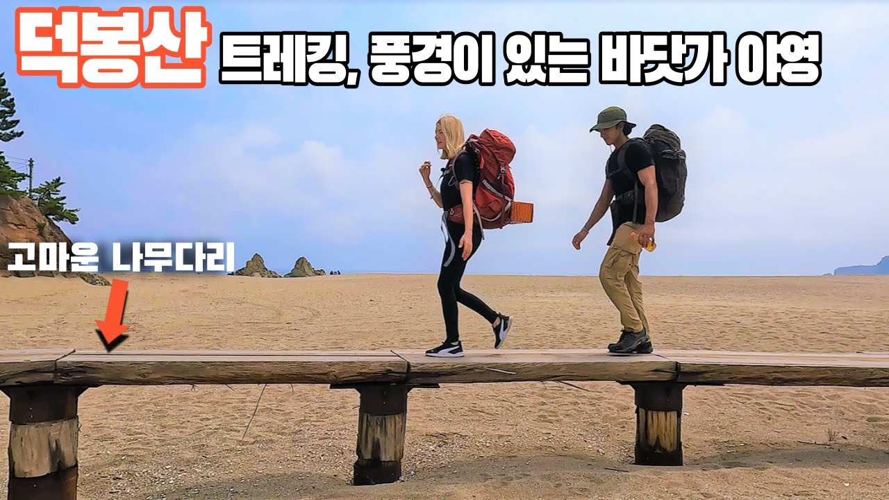 해변에서 야영을 하던 외국인 백팩커들이 한국 청양고추 먹기 시합을 하는데...!!