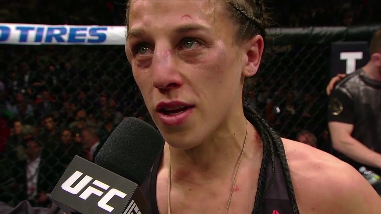 UFC 205: Joanna Jedrzejczyk & Karolina Kowalkiewicz Octagon Interview