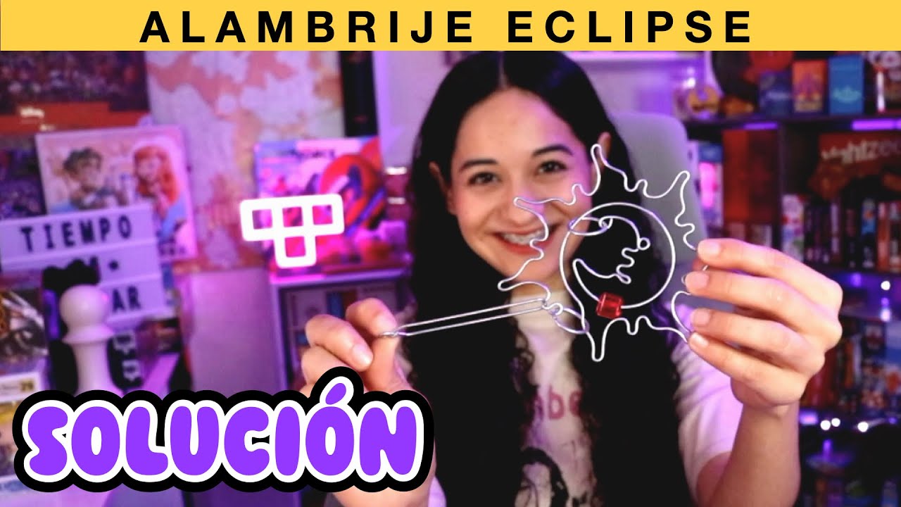 SOLUCIÓN ROMPECABEZAS ECLIPSE ALAMBRIJE 🌞 | Nayeli