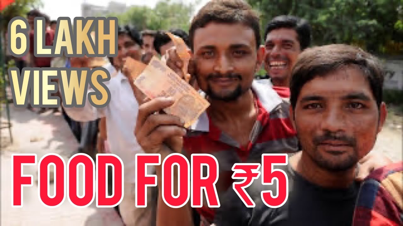 Dignity, Not Charity: Meals For Five Rupees