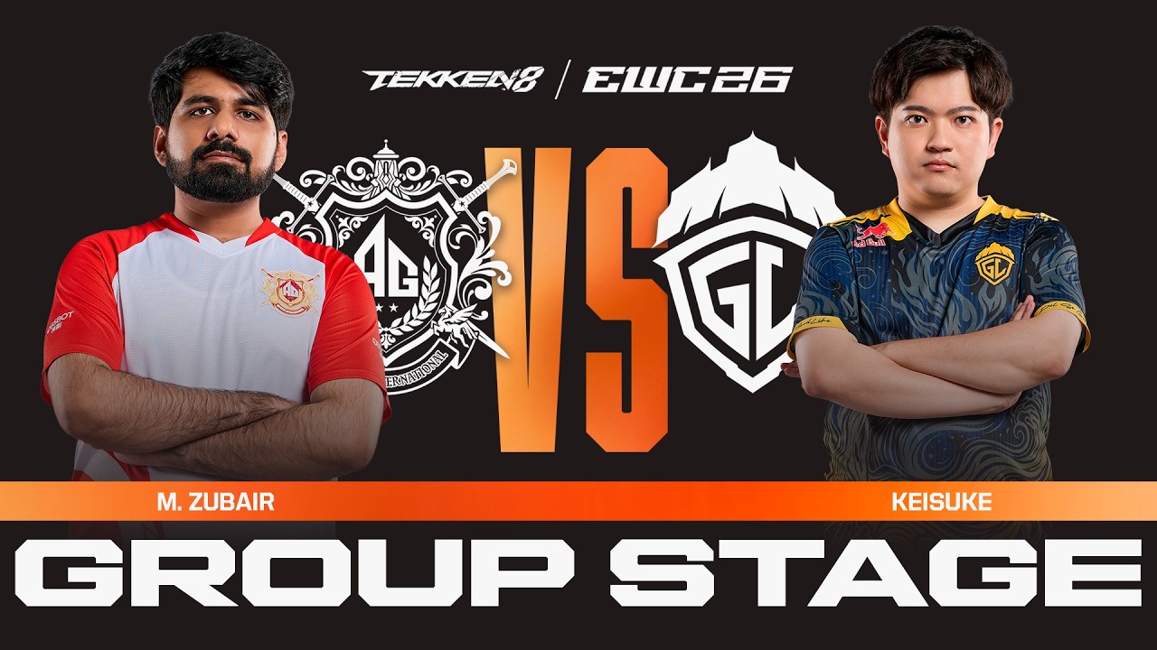M. Zubair vs. KEISUKE | TEKKEN 8 at EWC 26 | Group Stage - VOD